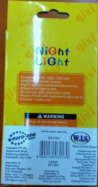Luce notturna – Casa decorazione luce di notte — foto 2 dell'alert 1474/10
