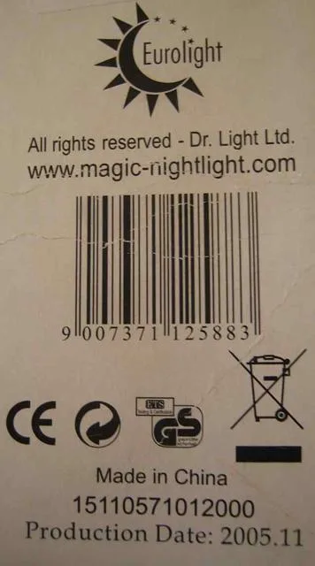 Luce notturna – Magic Night Light – Disney — foto 2 dell'alert 0839/10