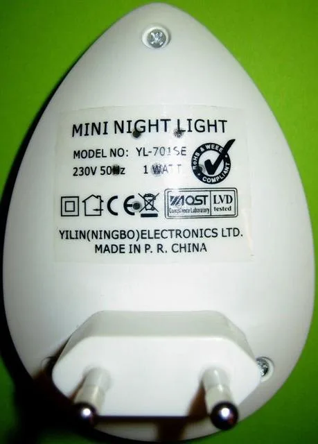 Luce notturna "Mini Night Light" &amp; #13; &amp; #13; (Global)