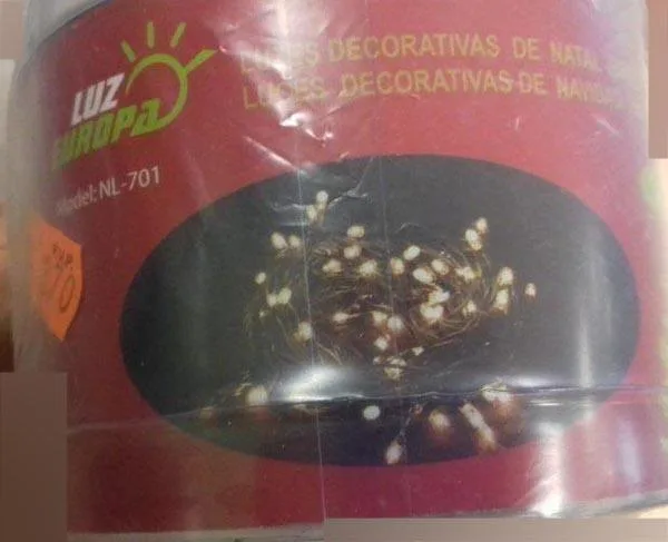 Catena di illuminazione «Luces Decorativas de Navidad» (Luz Europa)