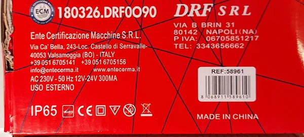 Catena di illuminazione «Luci di Natale 100 led/Luce mantello 192 led/Luci di natale 280 led» — foto 4 dell'alert A12/01778/21
