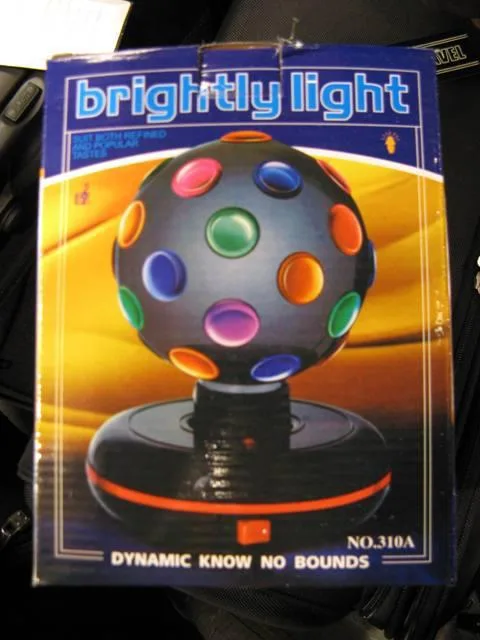 Luci disco con sfera girevole — foto 2 dell'alert 0303/09