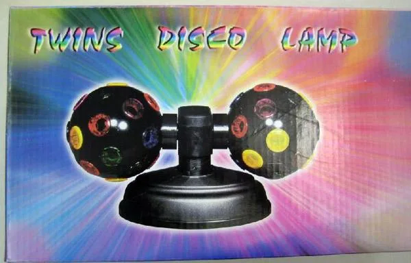 Luci disco – Twins disco lamp — foto 2 dell'alert 1355/08