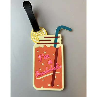 Etichetta per i bagagli «Luggage Tag, Cocktail Namnlapp baggage» — foto 1 dell'alert A12/02960/24