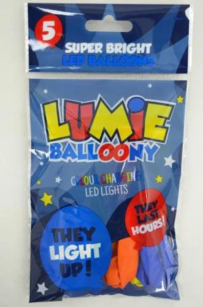 Palloncini a LED «Lumie Balloony - Super Bright LED Balloons» (Unknown)