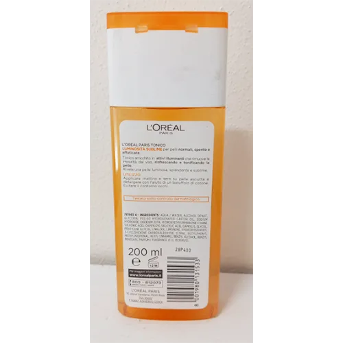 Tonico viso «Luminosità sublime» (L'OREAL PARIS)