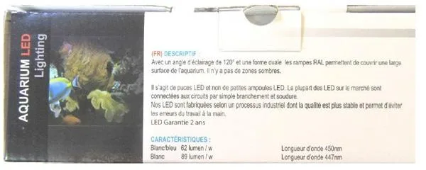 Lampada per acquario «LUMIVIE LED / Aquarium LED Lighting» — foto 2 dell'alert A12/1149/18