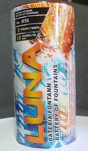 Fuochi d'artificio «LUNA Battery of Fountains» (JORGE)