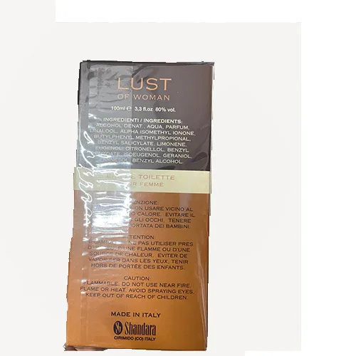 Eau de toilette «Lust of woman» — foto 2 dell'alert SR/02049/25