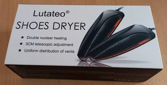 Asciugatrice elettrica per scarpe «Lutateo» — foto 1 dell'alert A12/00625/23