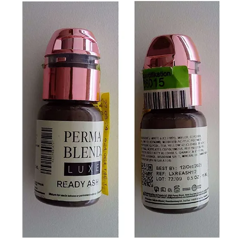 Inchiostro per tatuaggi - Trucco permanente «Luxe Ready ASH» (Perma Blend)