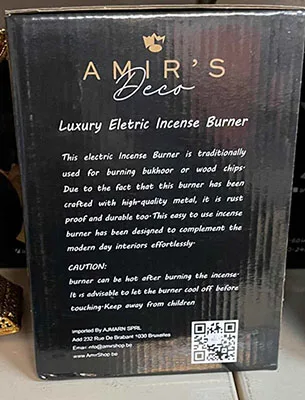 Bruciatore elettrico dell'incenso «Luxury Electric Incense Burner» — foto 2 dell'alert A12/01570/22
