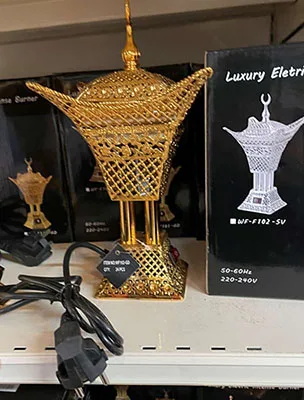 Bruciatore elettrico dell'incenso «Luxury Electric Incense Burner» — foto 4 dell'alert A12/01570/22
