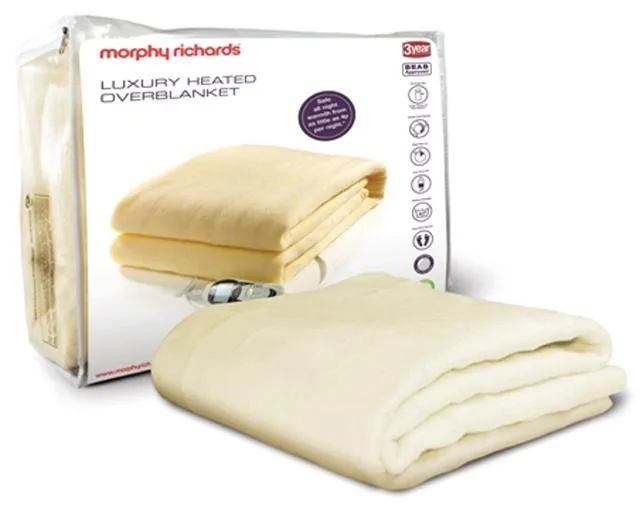 Sovracoperta elettrica «Luxury Heated Overblanket (single)» (Morphy Richards)