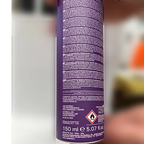 Lacca per capelli «Luxviva» — foto 4 dell'alert SR/03856/25