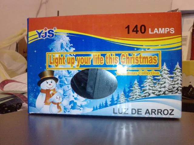 Catena di illuminazione di Natale «Luz de Arroz, Christmas Collection» — foto 2 dell'alert A12/0387/13
