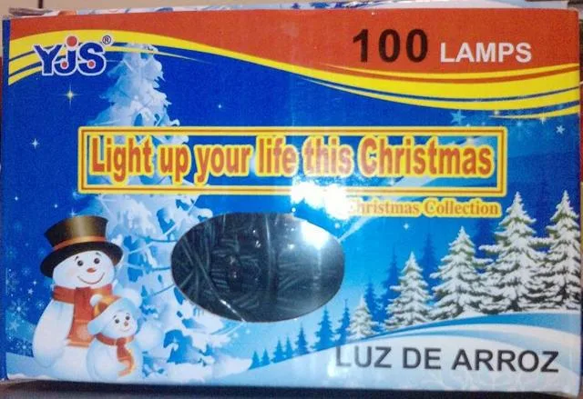 Catena di illuminazione di Natale «Luz de Arroz, Christmas Collection» — foto 4 dell'alert A12/0387/13