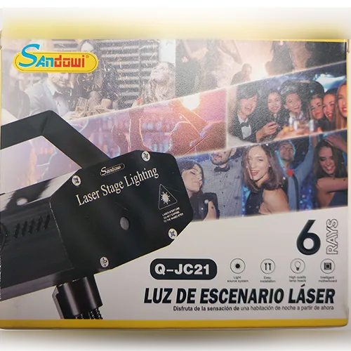 Proiettore laser «Luz de escenario láser» (Sandowi)