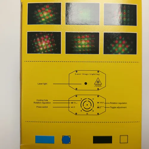 Proiettore laser «Luz de escenario láser» — foto 2 dell'alert SR/01948/26