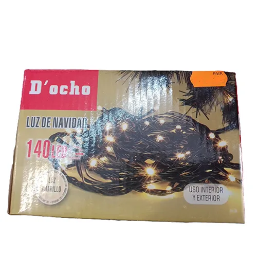 Catena di illuminazione «LUZ DE NAVIDAD 140 LED LUZ AMARILLO» — foto 6 dell'alert A12/01938/24
