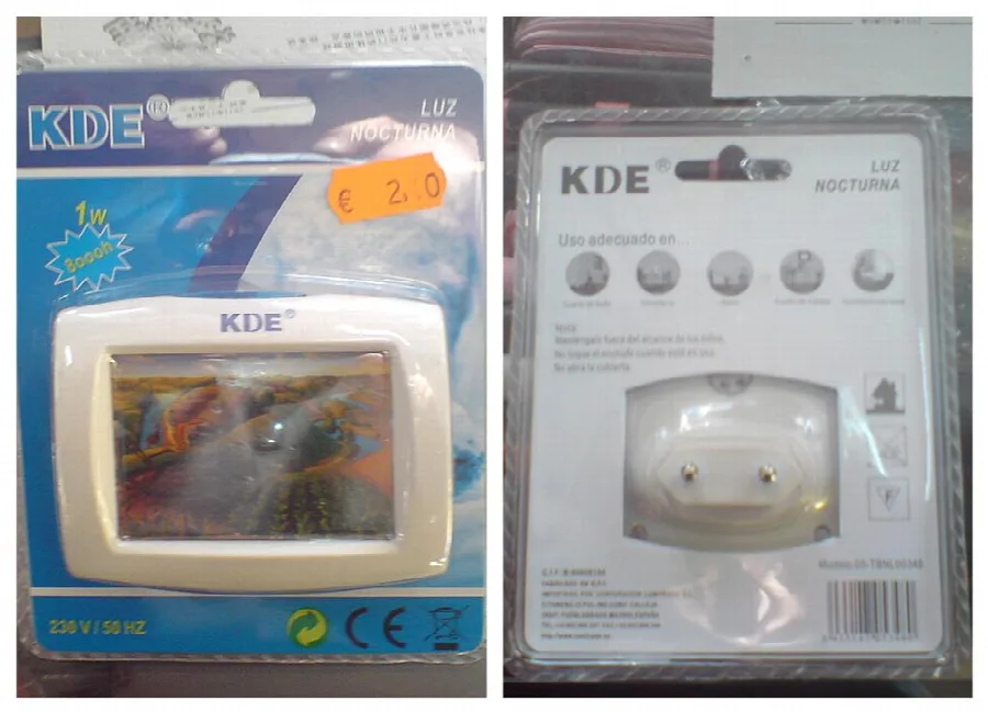 Luce notturna &amp; #13; &amp; #13; «Luz Nocturna» (Kde)