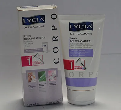 Crema per la rimozione dei capelli «Lycia depilazione» — foto 4 dell'alert A12/02151/23