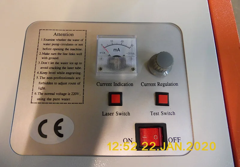 Macchina per incisione laser — foto 2 dell'alert A12/00351/20