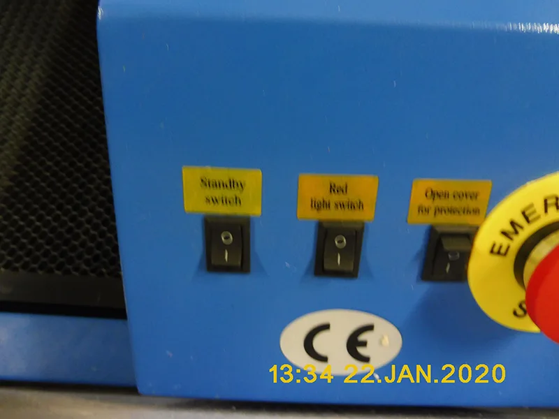 Macchina per incisione laser — foto 2 dell'alert A12/00352/20