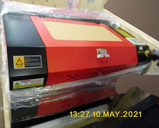 Macchina per incisione laser