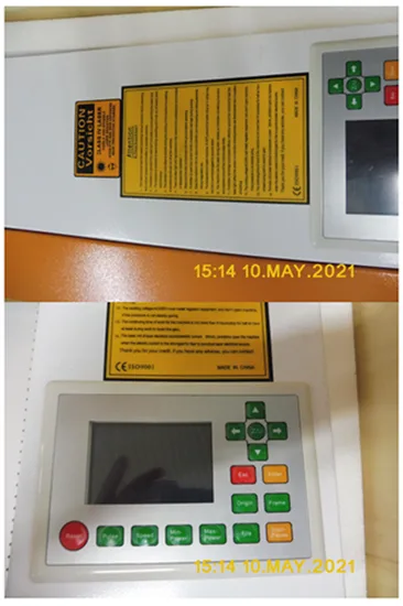 Macchina per incisione laser — foto 3 dell'alert A12/01178/21