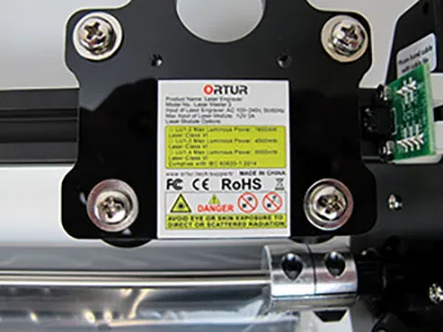 Macchina per incisione laser — foto 4 dell'alert A12/00001/23