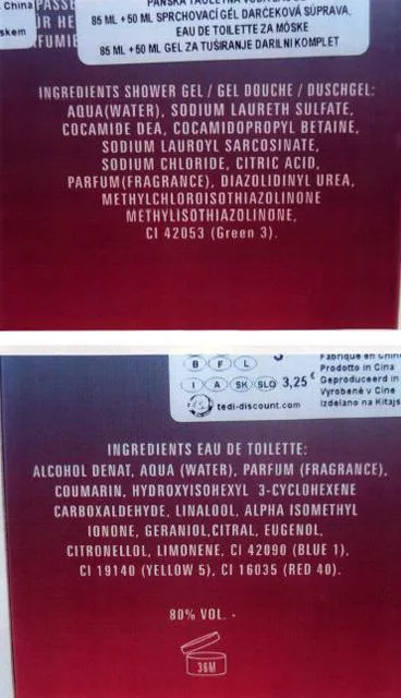 Set da toilette «Machismo Eau de Toilette and Machismo Shower Gel/Gel Douche» (Street Looks)