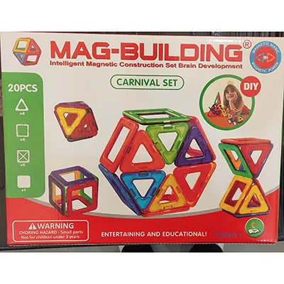 Giocattolo magnetico «Mag-Building»