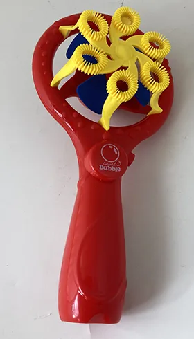 Giocattolo della bolla di sapone «Magic bubble fan» (Bubbel fun)