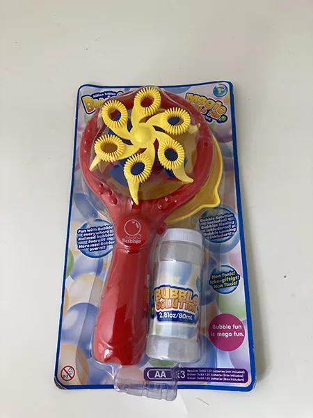 Giocattolo della bolla di sapone «Magic bubble fan» — foto 2 dell'alert A12/01017/23