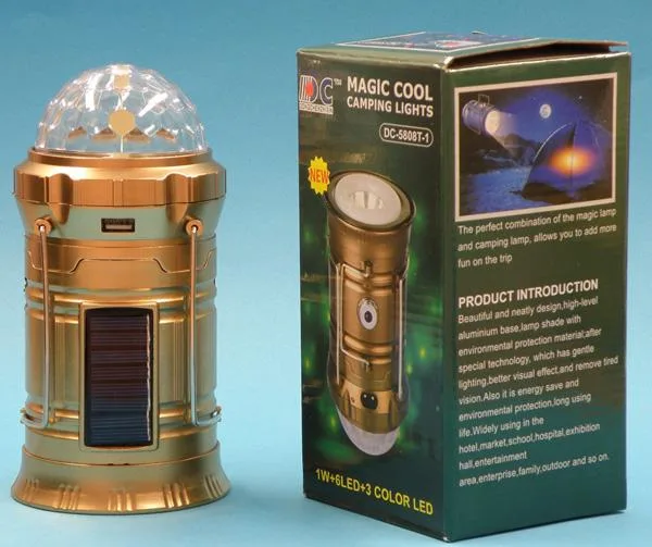Lampada a LED portatile «MAGIC COOL CAMPING LIGHTS / kemping lámpa» (DONGCHENZHIXIN (DC))