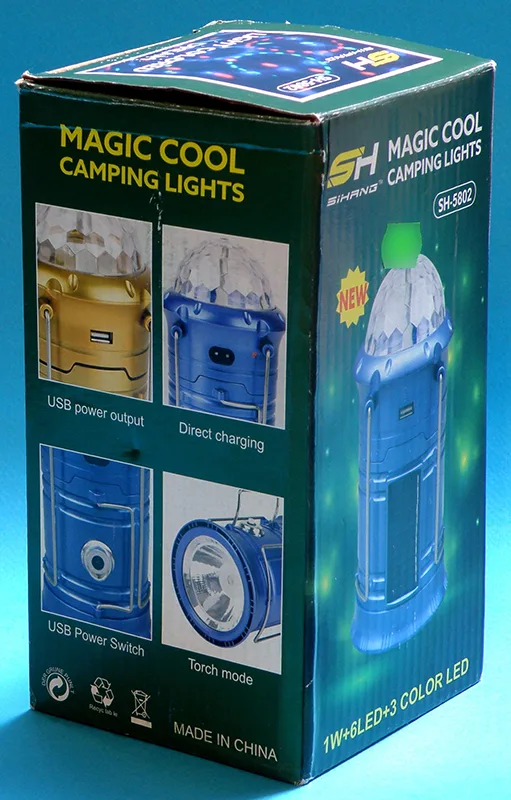 Lampada a LED portatile «MAGIC COOL CAMPING LIGHTS» — foto 4 dell'alert A12/00606/20
