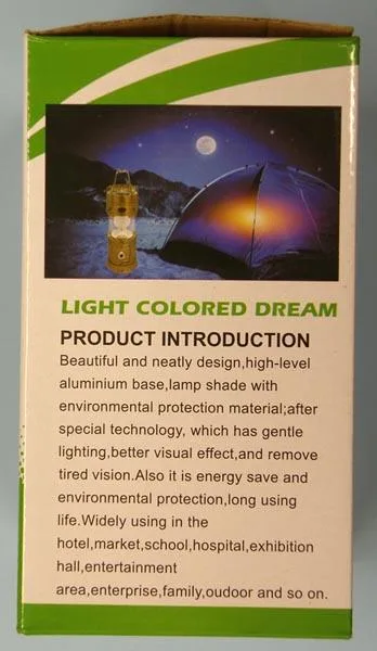 Lampada a LED portatile «MAGIC COOL CAMPING LIGHTS» — foto 2 dell'alert A12/1658/19