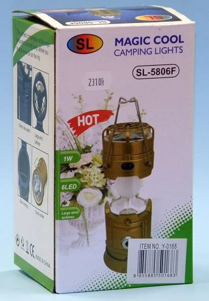 Lampada a LED portatile «MAGIC COOL CAMPING LIGHTS» — foto 3 dell'alert A12/1658/19