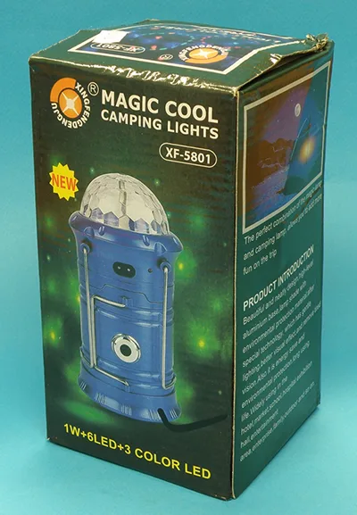 Lampada a LED portatile «MAGIC COOL CAMPING  LIGHTS» — foto 2 dell'alert A12/01154/20
