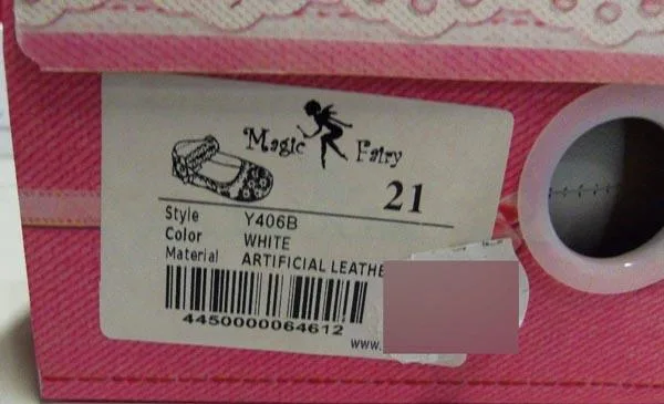 Scarpe per bambini «Magic Fairy» — foto 2 dell'alert A12/0543/17