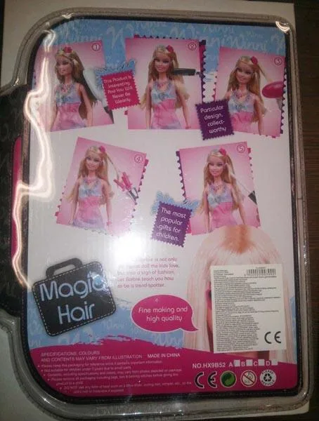 Set di bambole di plastica «Magic Hair» — foto 2 dell'alert A12/0606/17