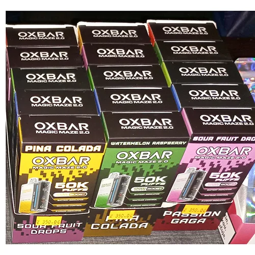 Sigaretta elettronica monouso «MAGIC MAZE 2.0, 50K PUFFS, 25000 PUFFS BOOST» (OXBAR)