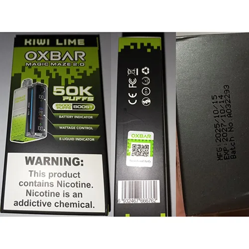 Sigaretta elettronica monouso «MAGIC MAZE 2.0, 50K PUFFS, 25000 PUFFS BOOST» — foto 2 dell'alert SR/01243/26