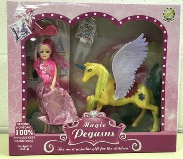 Bambola di plastica «Magic Pegasus» (Jin Mei Toy)