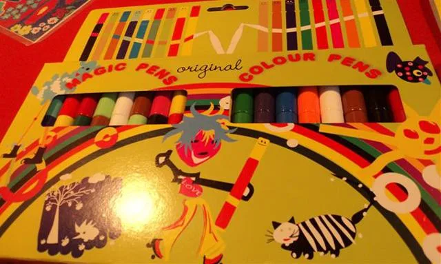 Penne a punta di feltro «Magic Pens - Colour Pens - Original» (CREACTIVA)
