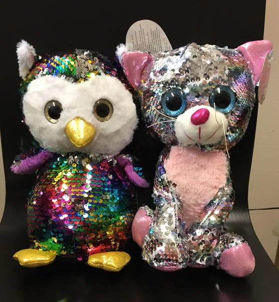 Giocattolo morbido con paillettes «Magic Sequin Friends» (Sequin Glitzies)