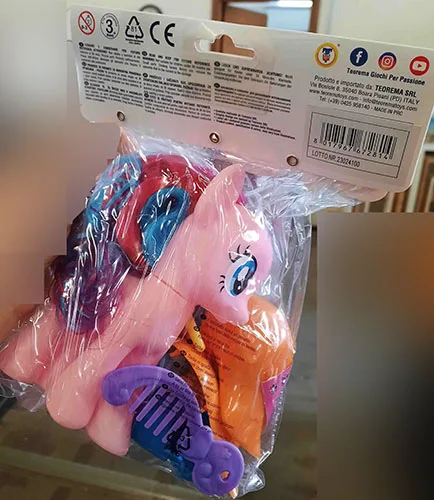 Giocattolo di plastica morbida «Magici Pony» — foto 2 dell'alert A12/02861/23
