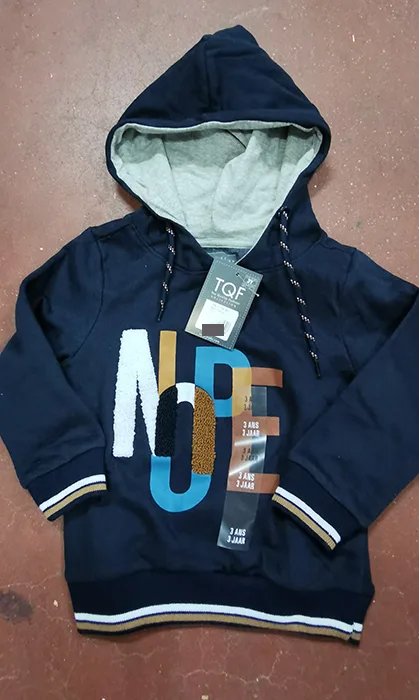 Maglione con cappuccio per bambini (TQF)