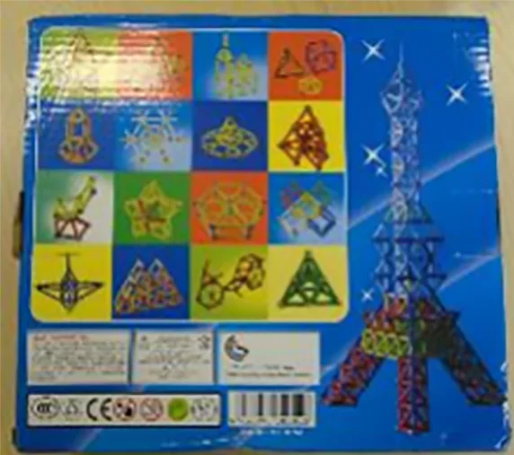 Set di giocattoli magnetici «Magnastix» — foto 3 dell'alert A12/01449/20